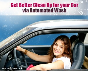 Clean Up for your Car via Automated Wash