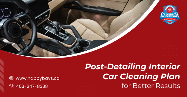 Interior Car Cleaning Calgary